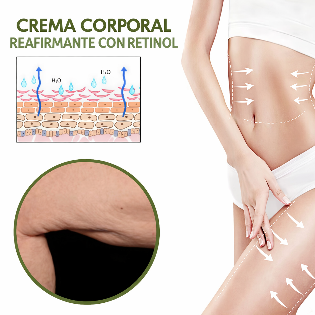 Crema Corporal Reafirmante con Retinol