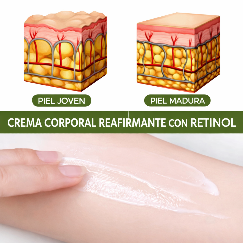 Crema Corporal Reafirmante con Retinol