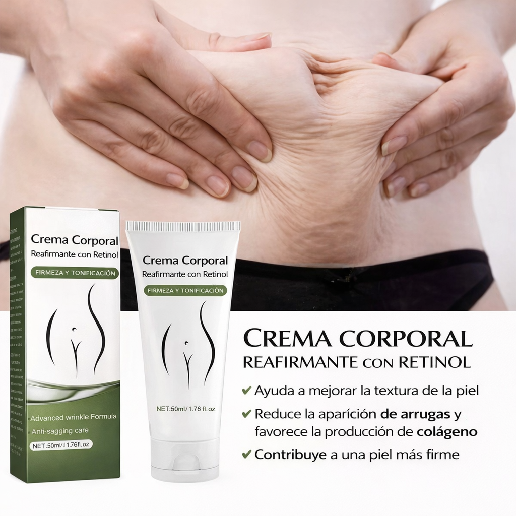 Crema Corporal Reafirmante con Retinol