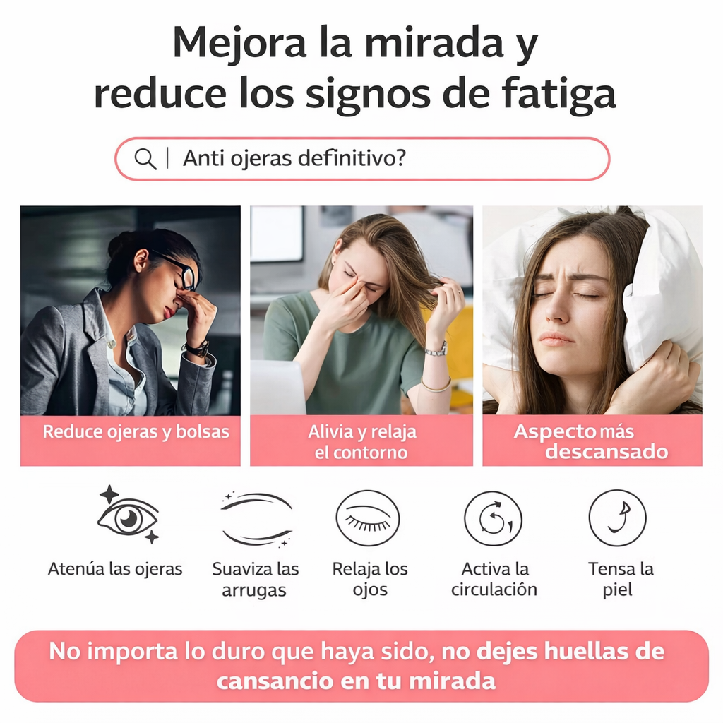 Gafas antiojeras y bolsas con Luz Roja