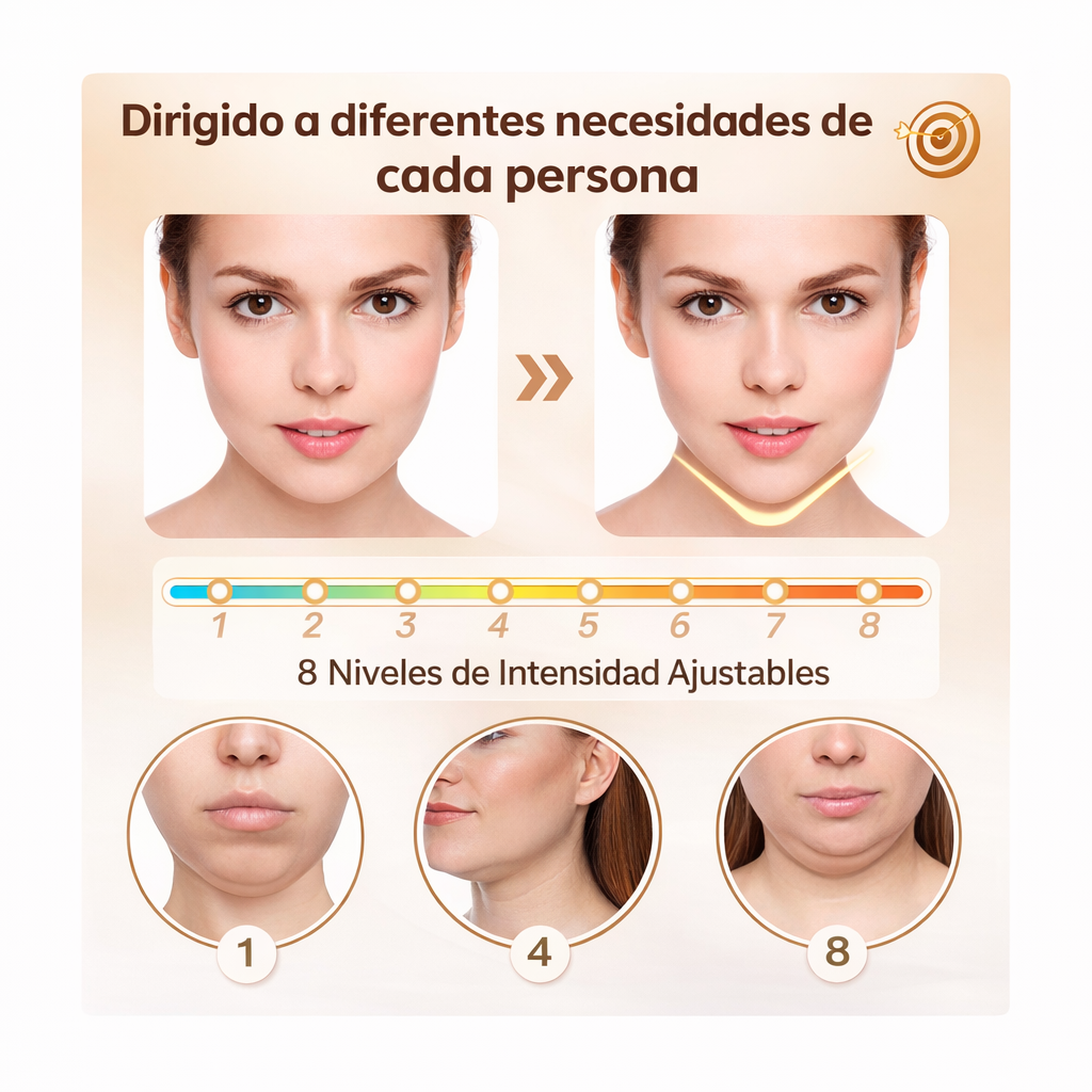 Moldeador Facial con Luz LED