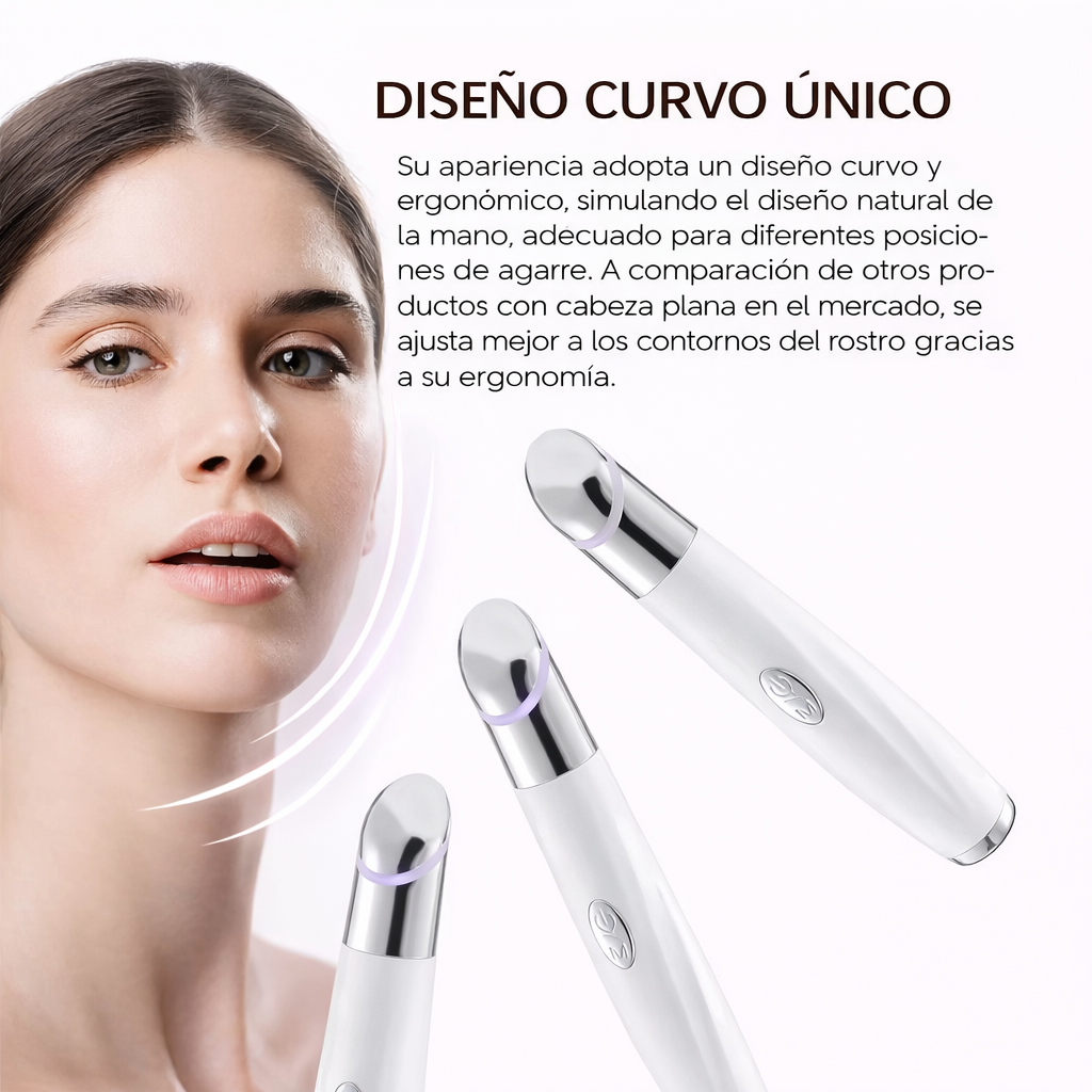 Dispositivo Contorno de Ojos con Fototerapia LED y Calor Terapéutico